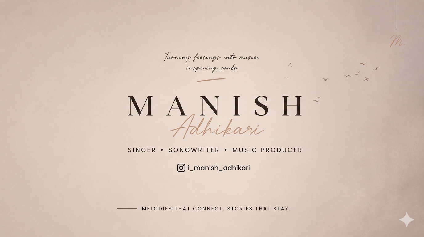 Manish Adhikari banner